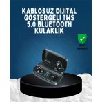 Bluetooth V5.0 Teknolojili Parmak Dokunmatik Kulaklık Seti