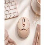 Bluetooth Ve 2.4G Destekli Sessiz Kablosuz Mouse Şarjlı Tasarım