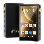 Bluetooth'lu 96 GB HiFi MP3 Çalar, Bluetooth ve WiFi özellikli ZAQE Yüksek Çözünürlüklü Müzik Çalar, Android 12 Kayıpsız DSD DAC Flac, Tidal Qobuz DSD Yerel Kayıpsız Müzik Çalar