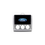Blueway Ford Focus 2 Araç Multimedya Android Ekran Carplay Double Teyp 2+32 9" 05-11 Analog Silver Blueway