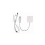 Blueway Hdmı To Vga + Ses Çevirici Adaptör Kablo - Beyaz