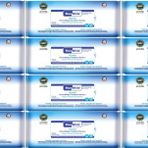 Bluewhite 12x50 Yaprak Yetişkin Hasta Vücut Temizleme Mendil Havlusu