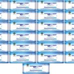Bluewhite 25x50 Yaprak Yetişkin Hasta Vücut Temizleme Mendil Havlusu