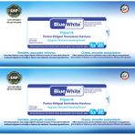 Bluewhite 2x50 Yaprak Yetişkin Hasta Vücut Temizleme Mendil Havlusu