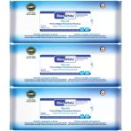Bluewhite Yetişkin Perine Bölgesi Temizleme Mendil-Havlusu (3 Lü Set) 50 Yaprak Hijyenik