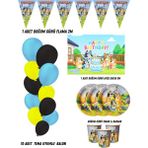 Bluey 8 Kişilik Doğum Günü Parti Malzemeleri Süsleri