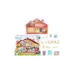 Bluey Celebration Home Playset, Taşınabilir Doğum Günü Partisi Oyun Evi Seti, 11 Aksesuar ve Figür İçeren