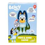 Bluey Saklambaç Oyunu, Figürü Gizleyin ve Dahili Zamanlayıcıyı Başlatmak için Burnuna Basın, Çocukların onu bulmasına yardımcı olmak için Konuşmalar ve Kıkırdamalar, Bulunduğunda, Çocuklar Tema
