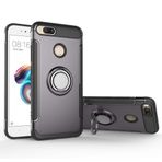 Blugul Xiaomi mi A1 Kılıf/Xiaomi mi 5 x kılıf, 360 derece dönen halka-Griff, magnet araç tutucu, kılıfı Cep telefonu kılıfı Case Cover Xiaomi mi A1/5 x için Gümüş PC.CAR.XIAOMI5X.GREY
