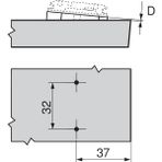 Blum 171A5070 Clip Kama +5 Derece Menteşe
