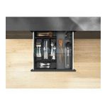 BLUM AMBİA-LİNE ÇEKMECE İÇİ KAŞIKLIK ANTRASİT-MAT SİYAH 60 CM. MODÜL ZC7S500BS3-60