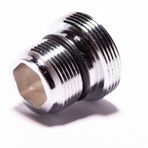 BLUMKRAFT Adaptör Musluk M16.5-M22 uyumlu Neoperl 50505394 7891699 Gizli caché TT. Krom kaplama pirinç (M16,5 x 1 M22 x 1)