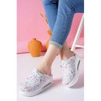 BLUMSABOTERLİK Beyaz Steleskop Kadın Air Max Tam Ortopedik Anatomik Hastene, Doktor, Hemşire, Aşçı Blum Sabo Terlik, 38