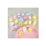 Bluoklight 10 Adet Squishy Yumuşsak Stres Çocuk Oyuncağı Eğlenceli Komik Hediye Top Hayvan Sukuşi Oyuncak