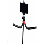 Blupple Flx Esnek Tripod Kamera Profesyonel Telefon Tutucu 360 Derece 3 Ayaklı 30 cm Tripot Ahtapot Ayaklı Siyah