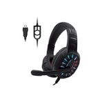 Blupple G313 Led Işıklı Usb Girişli Mikrofon Kulaküstü Kulaklık Siyah Oyuncu Kulaklık