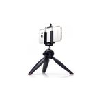 Blupple Mini Tripod Telefon Fotoğraf Makinesi Tutucu Video Selfie Tripot Siyah Küçük 12.5 cm