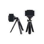 BLUPPLE Taşınabilir Portatif Aksiyon Kamera Telefon Yükseklik Yön Ayarlı Mini Tripod 28 Cm Siyah