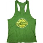 Bluu Barbell Fıstık Yeşili Fitness Gym Tank Top Erkek Sporcu Atleti