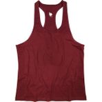 Bluu Basic Bordo Fitness Gym Tank Top Erkek Sporcu Atleti