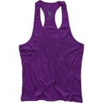 Bluu Basic Mor Fitness Gym Tank Top Erkek Sporcu Atleti