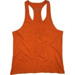Bluu Basic Turuncu Fitness Gym Tank Top Erkek Sporcu Atleti