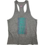 Bluu HMBLE Gri Fitness Gym Tank Top Erkek Sporcu Atleti