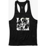 Bluu Lapalm Siyah Fitness Gym Tank Top Erkek Sporcu Atleti