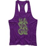 Bluu Savage Çok Renkli Fitness Gym Tank Top Erkek Sporcu Atleti