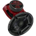 Bm Audio Oval Midrange Hoparlör Kırmızı Gövde