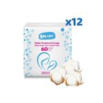 BM Care Bebek Temizleme Pamuğu 60lı X12