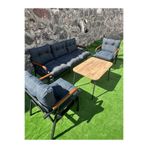 BM DESİNG 3+1+1 sehpalı bahçe balkon takımı