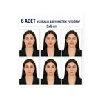 BM Foto 6 Adet 5x6 cm Biyometrik Vesikalık Fotoğraf | Ehliyet ve Kimlik Uyumlu