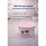 B&M Pembe Vazelin Nemlendirici Cilt Bakım Kremi Çok Amaçlı Vazelin 1 Adet
