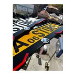 BMASTORE06 Bmw Logolu Lip Model Pleksi Plakalık (1 ÇİFT, 2 ADET)