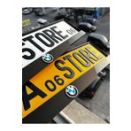 BMASTORE06 Bmw Logolu Mat Pleksi Plakalık (1ÇİFT 2 ADET)