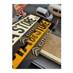 BMASTORE06 CİTROEN Uyumlu MAT Model Pleksi Plakalık (1Çift,2Adet)