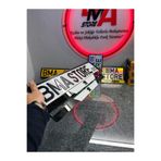 BMASTORE06 ESKİ PEUGEOT LOGOLU Zebra Model Pleksi Plakalık(1çift,2adet)