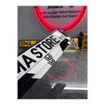 BMASTORE06 HONDA Logolu Zebra Model Pleksi Plakalık(1çift,2adet)
