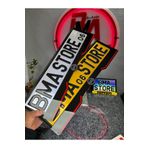 BMASTORE06 Nissan Lip Model Pleksi Plakalık (1ÇİFT,2ADET)