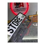 BMASTORE06 PORSCHE Enjeksiyon Baskılı Mat Plakalık (1 çift,2 adet)
