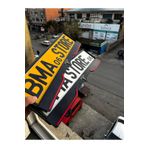 BMASTORE06 Tesla Lip Model Uyumlu Pleksi Plakalık (1 ÇİFT, 2 ADET)