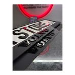 BMASTORE06 VOLVO YAZILI MAT PLEKSİ PLAKALIK (1 ÇİFT, 2 ADET)