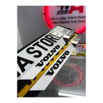 BMASTORE06 VOLVO YAZILI ZEBRA MODEL Pleksi Plakalık (1çift,2adet)