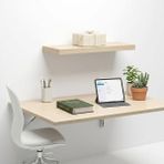 Bmd Mobilya Küçük Alanlar İçin Modern Çalışma Masası 60x90 cm – Minimal Tasarım Laptop Masası - 60 x 90 cm - Akçaağaç