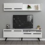 BMdekor Merit Beyaz 180 cm Tv Ünitesi