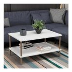 BMdekor Orta Sehpa Star Modern Raflı - Beyaz