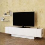 Bmdekor Tv Sehpası Ekol Beyaz 150 Cm