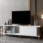 BMdekor Tv Sehpası Rosso Beyaz 150 Cm