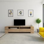 Bmdekor Tv Ünitesi Sasa Cc204 Ceviz Teşhir